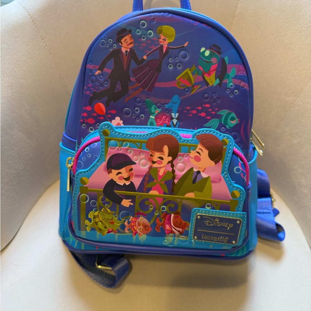 Loungefly Disney Bedknobs and Broomsticks Mini Backpack